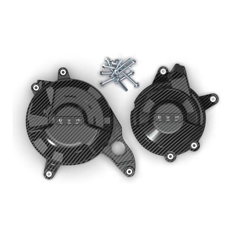 Motorrad Motorstatorabdeckung Für Für Multistrada V4 Rally V4 Pikes Peak 22-23 Motor Schutz Abdeckung V4 S Für Grand Tour Motorrad Motor Fall Schutz von YUEDONGLAN