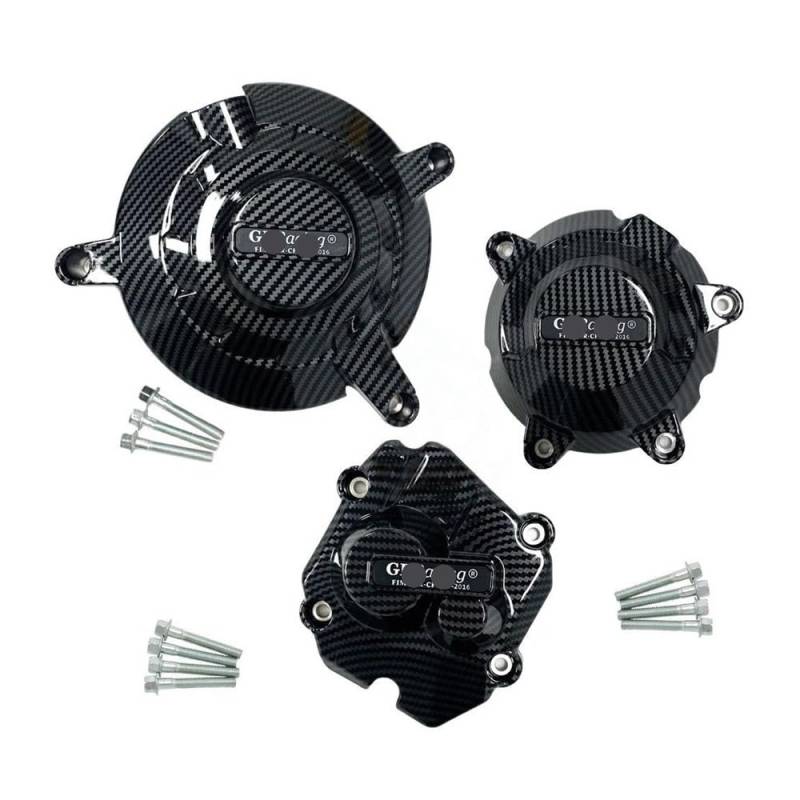 Motorrad Motorstatorabdeckung Motorrad-Motorschutzgehäuse Für ZX10R 2011 2012 2013 2014 2015 2016 2017 2018 2019 2020 2021 2022 2023 von YUEDONGLAN