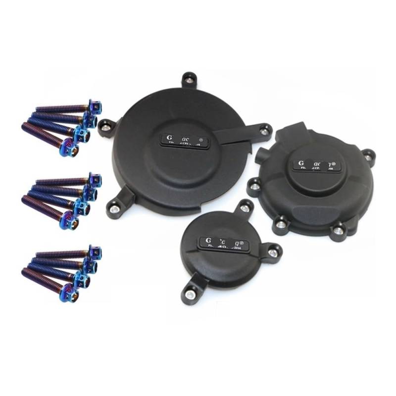 Motorrad Motorstatorabdeckung Motorräder Motor Abdeckung Schutz Fall Für Fall Für GSXR600 GSXR750 2006-2023 K6 K7 K8 K9 L0-M3 von YUEDONGLAN