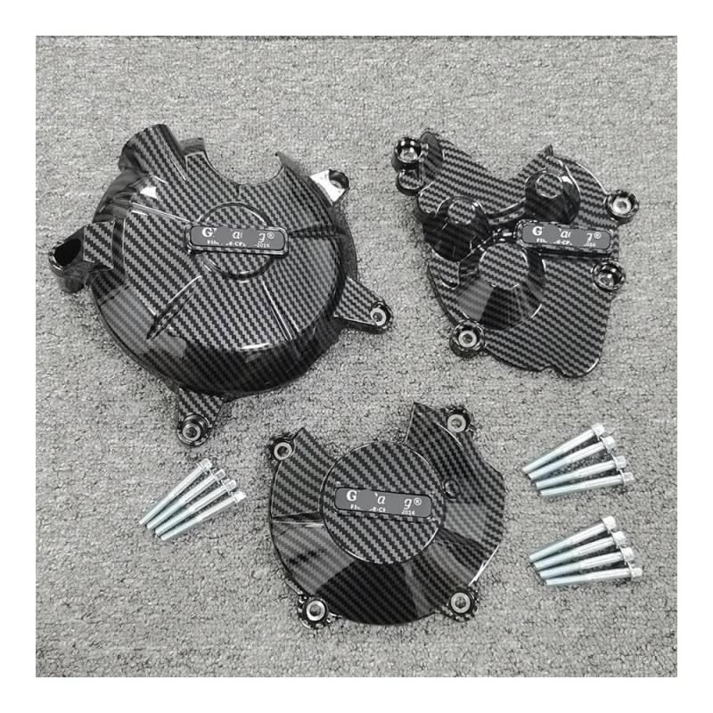 Motorrad Motorstatorabdeckung Motorräder Motor Abdeckung Schutz Fall Für Fall Für ZX6R / ZX636R / ZX6RR 2007-2024 Motor Abdeckungen von YUEDONGLAN