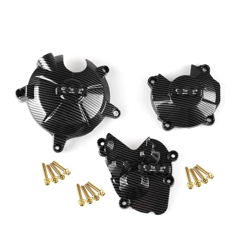 Motorrad Motorstatorabdeckung Motorräder Motor Abdeckung Schutz Fall Für Fall Für ZX6R / ZX636R / ZX6RR 2007-2025 Motor Abdeckungen von YUEDONGLAN