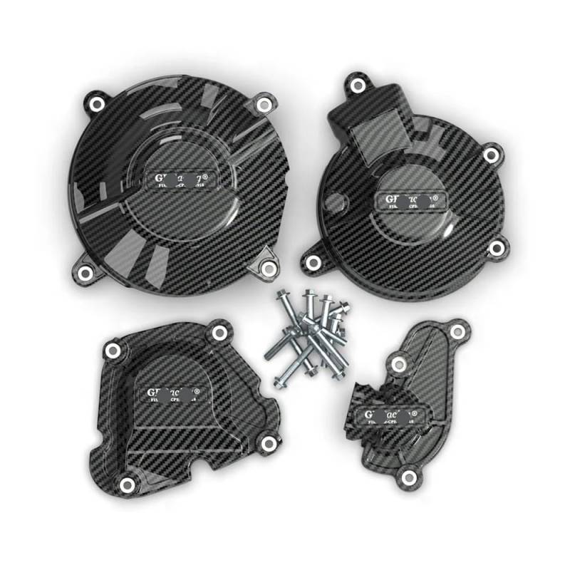 Motorrad Motorstatorabdeckung Motorräder Motor Abdeckung Schutz Fall Für MT-09 FZ-09 Für Tracer Für Scrambler 2021-2023 MT09 Für XSR900 Motor Abdeckungen von YUEDONGLAN