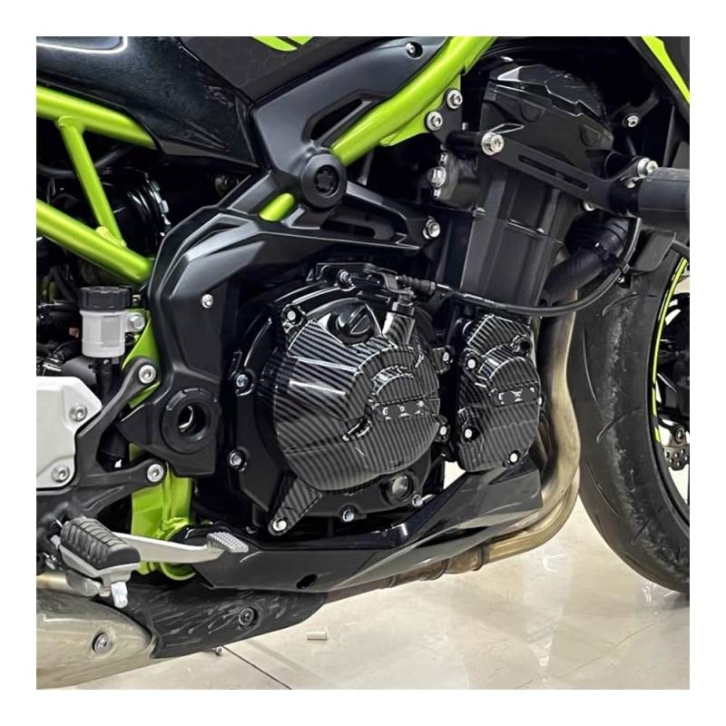 Motorrad Motorstatorabdeckung Motorräder Motor Abdeckung Schutz Fall Für Z900 2017-2024 /Z900SE 2022-2024 Motor Abdeckungen von YUEDONGLAN