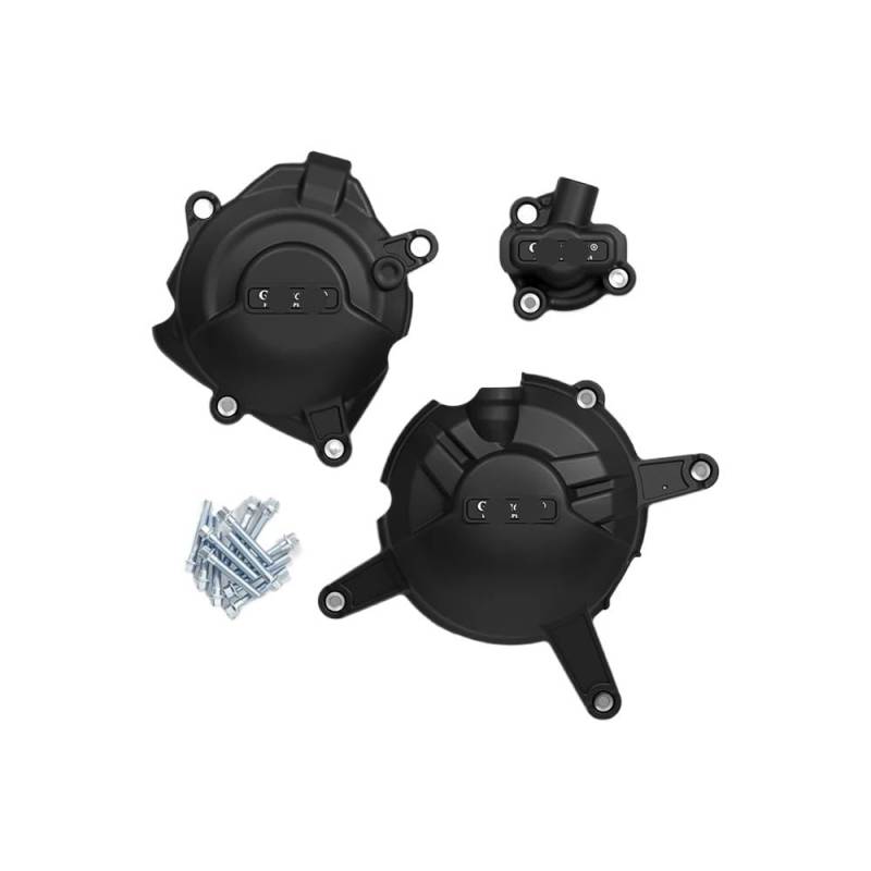 Motorrad Motorstatorabdeckung R3 R25 MT03 Motorräder Motor Abdeckungen Protektoren Für YZF-R3 YZF-R25 Für MT-03 2014-2022 Schutz Set Fall von YUEDONGLAN