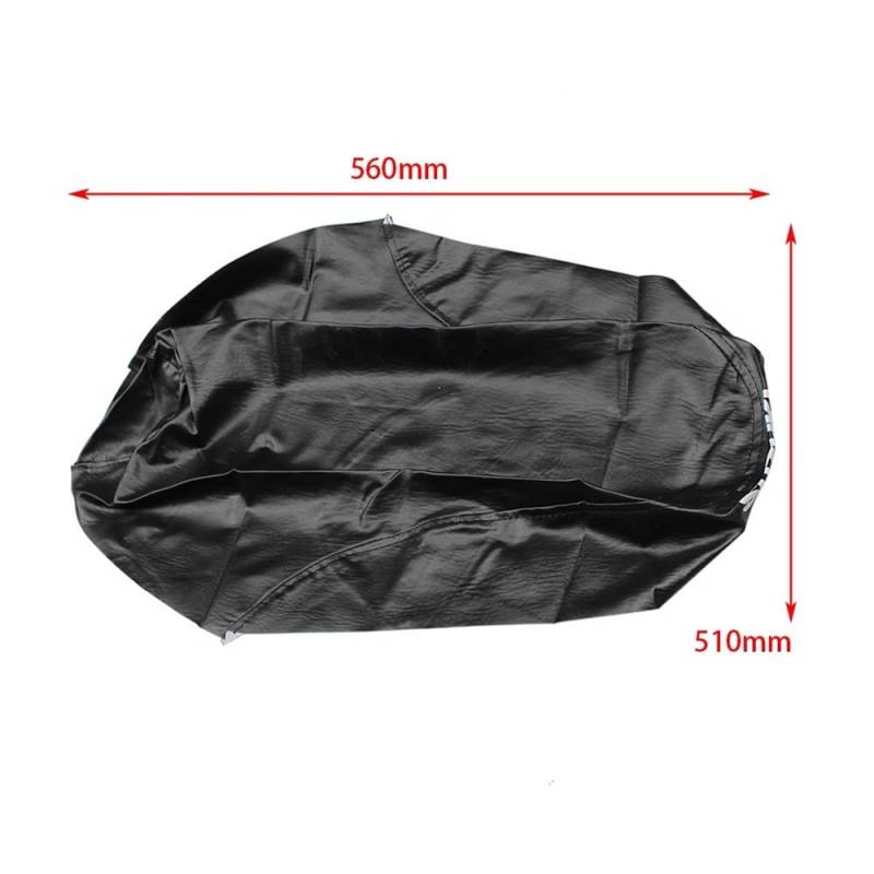 Motorrad-Rücksitzbezug Motorrad Sitzbezug Für Für HAOJUE AN125 HS125T AN125T-2 HS125-2 QS150T Anti-reibung Wärmeisolierendes Atmungsaktives Kissen von YUEDONGLAN