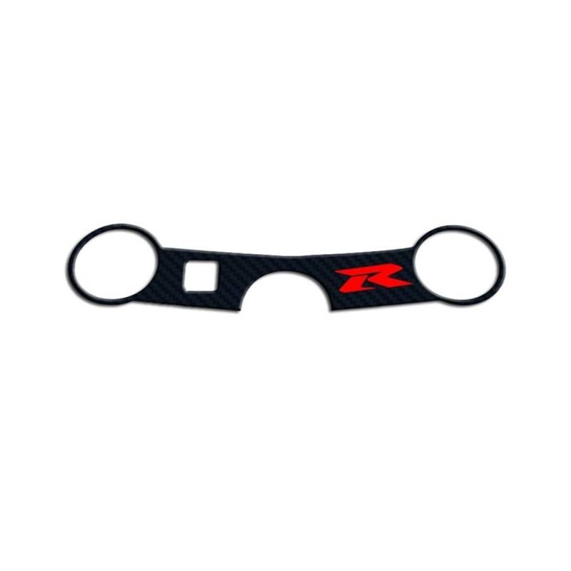 Motorrad Tankschutz Aufkleber Carbon Tankdeckel Aufkleber Tank Pad Gabel Gabelbrücke Obere Klemme Aufkleber Für GSXR GSX-R 600 750 1000 K3 K4 K5 K6 K7 K8 K9 L17 von YUEDONGLAN
