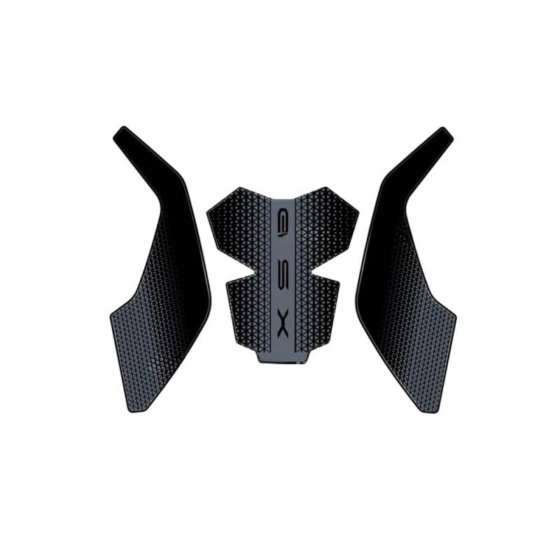 Motorrad Tankschutz Aufkleber Motorrad 3D Harz Aufkleber Gas Kraftstoff Tank Gummi Aufkleber Schutz Knie Tank Pad Aufkleber Für GSX-8S GSX 8S 2023 von YUEDONGLAN
