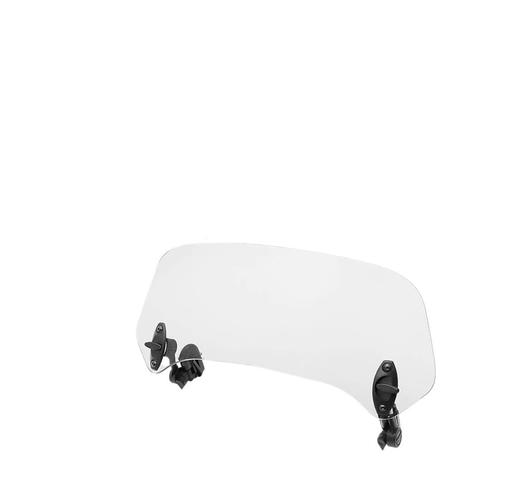 Motorräder Windschutzscheibe 1 Set Motorrad Windschutzscheibenverlängerung Verstellbarer Spoiler Universal Clamp-on Windschutzscheibenabweiser Teile Deflektor Motorräder Windschutzscheibe 1 Set Motorrad Windschutzscheibenverlängerung Verstellbarer Spoiler Universal Clamp-on Windschutzscheibenabweiser Teile Deflektor von YUEDONGLAN