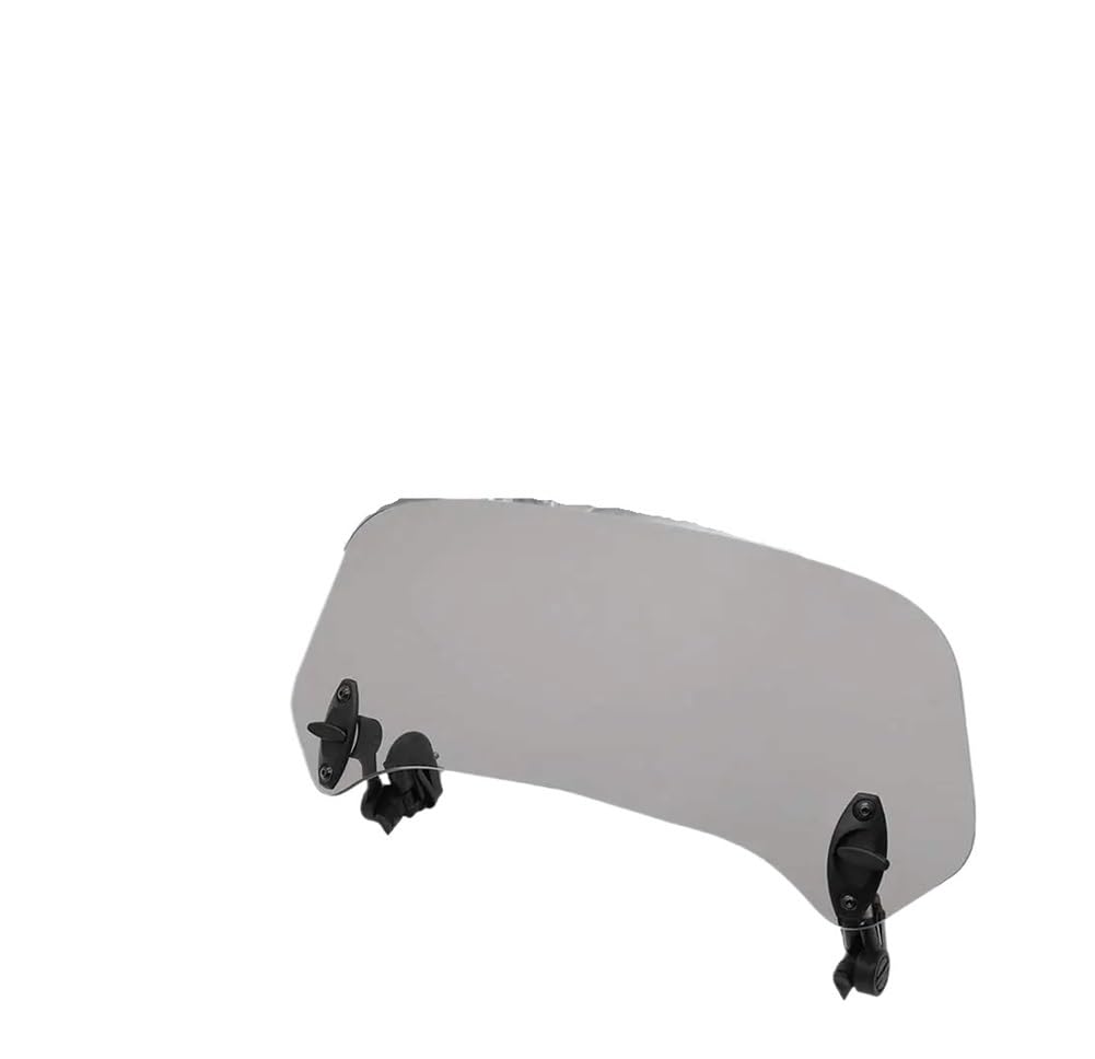 Motorräder Windschutzscheibe 1 Set Motorrad Windschutzscheibenverlängerung Verstellbarer Spoiler Universal Clamp-on Windschutzscheibenabweiser Teile Deflektor Motorräder Windschutzscheibe 1 Set Motorrad Windschutzscheibenverlängerung Verstellbarer Spoiler Universal Clamp-on Windschutzscheibenabweiser Teile Deflektor von YUEDONGLAN