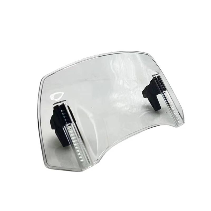 Motorräder Windschutzscheibe Für KLR 650 2020 2021 2022 2023 Motorrad Windschutzscheibe Verlängerung Einstellbare Spoiler Deflektor Zubehör von YUEDONGLAN