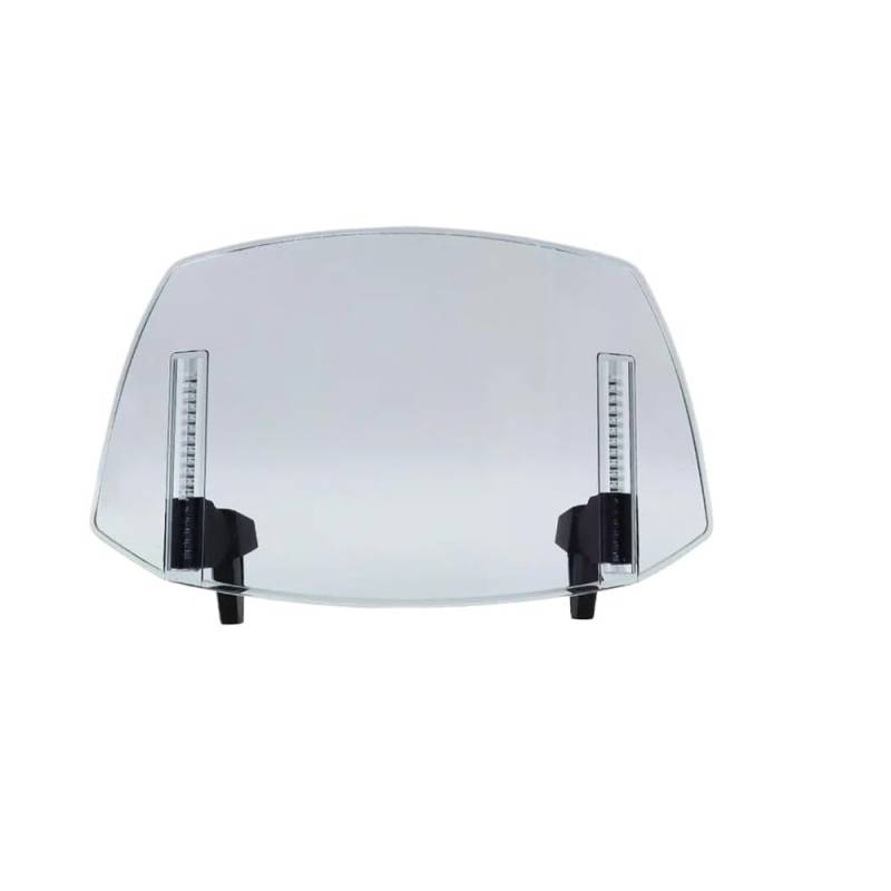 Motorräder Windschutzscheibe Für Motorrad Einstellbare Windschutzscheibe Windabweiser Spoiler Verlängerung Windschutzscheibe Multifunktionale Windschutz Extender von YUEDONGLAN