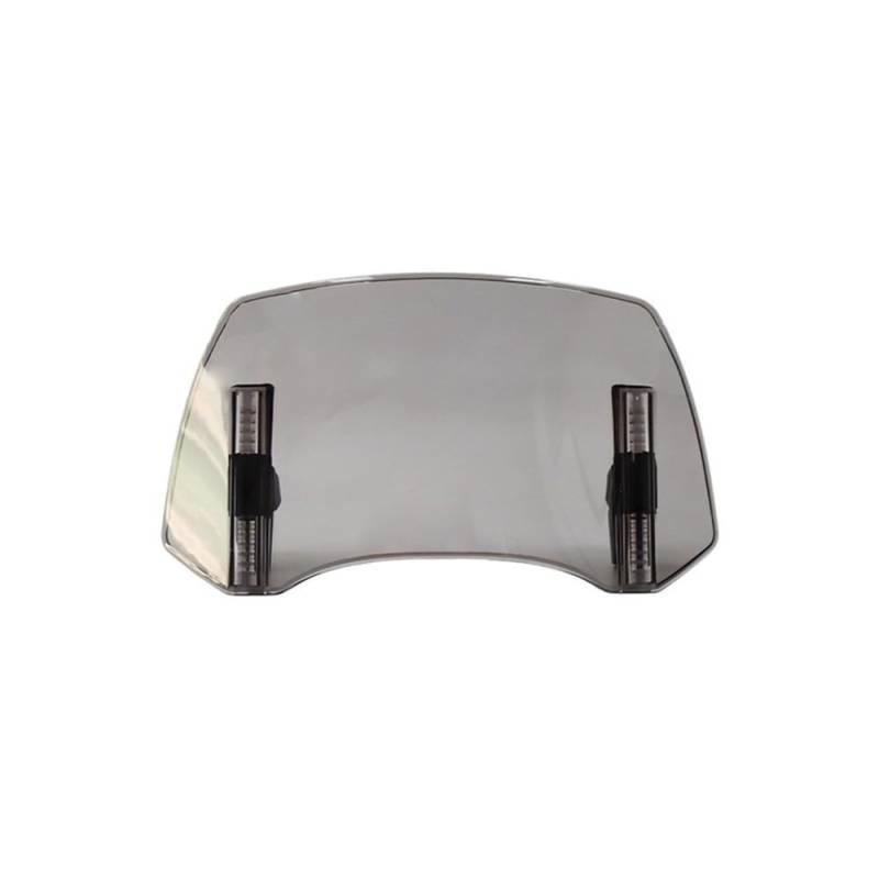 Motorräder Windschutzscheibe Für Motorrad Einstellbare Windschutzscheibe Windabweiser Spoiler Verlängerung Windschutzscheibe Multifunktionale Windschutz Extender von YUEDONGLAN