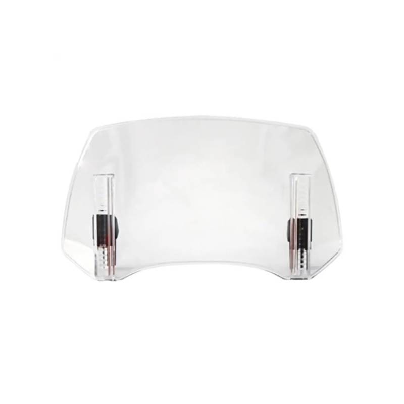 Motorräder Windschutzscheibe Für Motorrad Einstellbare Windschutzscheibe Windabweiser Spoiler Verlängerung Windschutzscheibe Multifunktionale Windschutz Extender von YUEDONGLAN