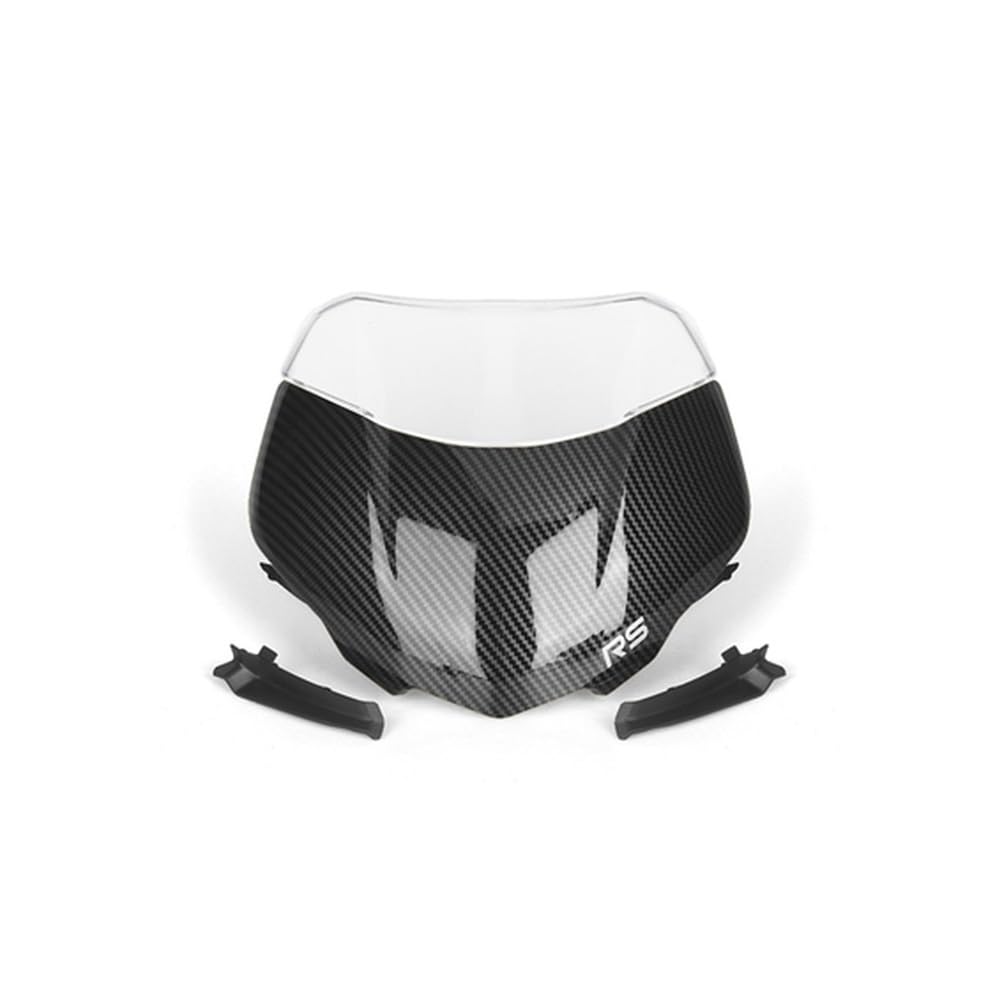 Motorräder Windschutzscheibe Für T&riumph Street Triple 765RS 765 RS Moto2 2023 Motorrad Frontscheibe Windschutz Visier Wind Bildschirm Schild Spoiler Deflektor von YUEDONGLAN