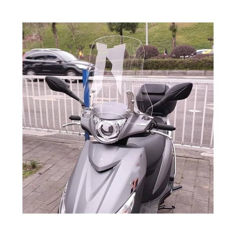Motorräder Windschutzscheibe Motorrad Windschutzscheibe Windschutz Windabweiser Windschutz Spoiler FÜR UU125 Uu125 Motorrad Windabweiser Windschutzscheibe von YUEDONGLAN