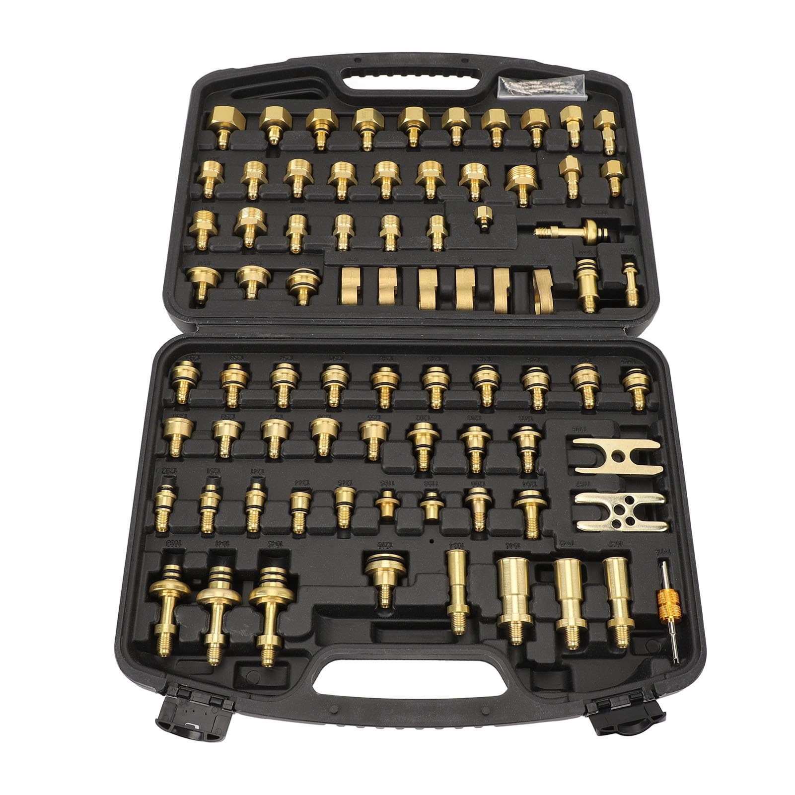 YUEHISY Klimaanlage Lecketektor, Multifunktion 77pcs Automobilklimaanlagen -Lecketest -Kit Erosionsbeständig für Auto LKW Auto AC YUEHISY Klimaanlage Lecketektor, Multifunktion 77pcs Automobilklimaanlagen -Lecketest -Kit Erosionsbeständig für Auto LKW Auto AC von YUEHISY