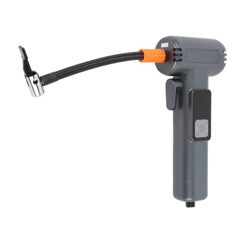 YUEHISY Schnurlose Luftpumpe für Autorreifen, Tragbarer Reifeninflator mit Digitalem Druckmessgerät, LED -Licht, Röhre, für Autos, Motorräder, Fahrräder, Kugeln von YUEHISY