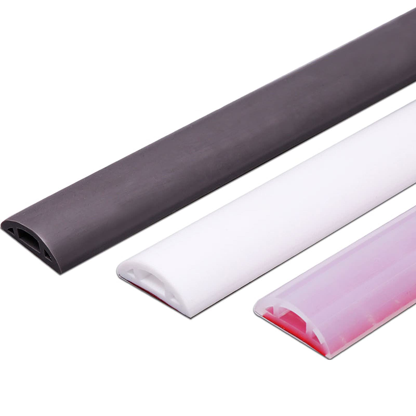 Dusche Wasserdamm, Silikon wasserdicht Dusche Wass Flexible Silicone Waterproof Shower Floor Seal Strip Bendable Water Dam for Bathroom Shower Threshold Barrier(Grey,G(150CM)) von YUEKOPOU