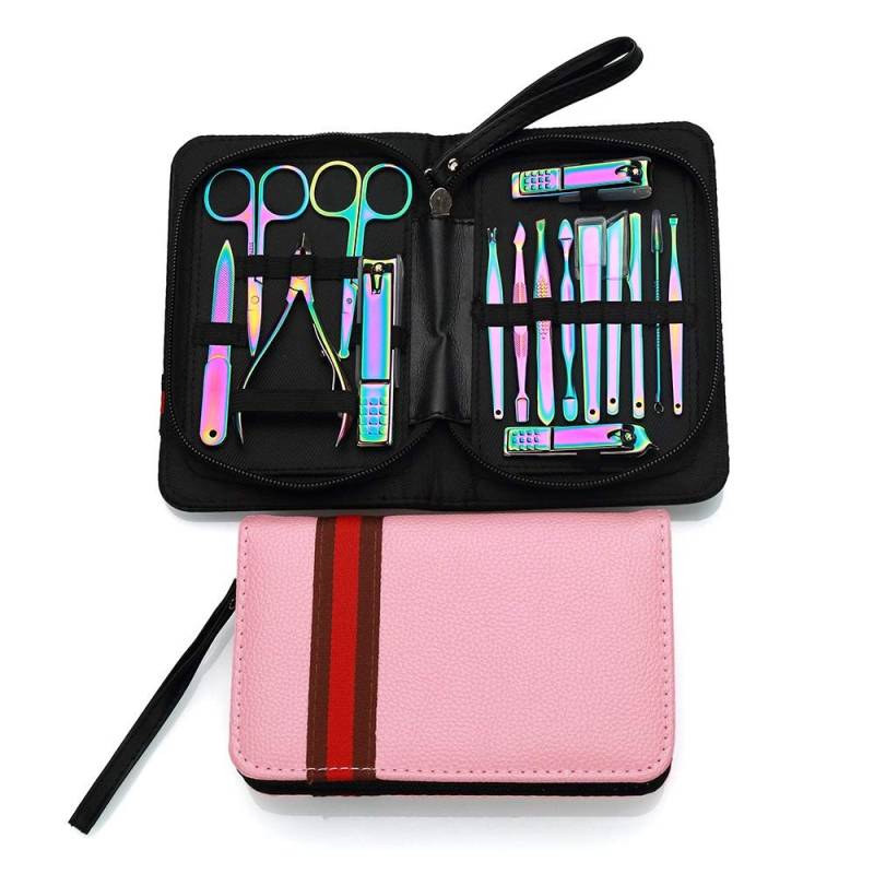 YUEKOPOU Color Decoration Nail Tools Anti-Splash Set with Carrying Bag for Nail Care and Art von YUEKOPOU