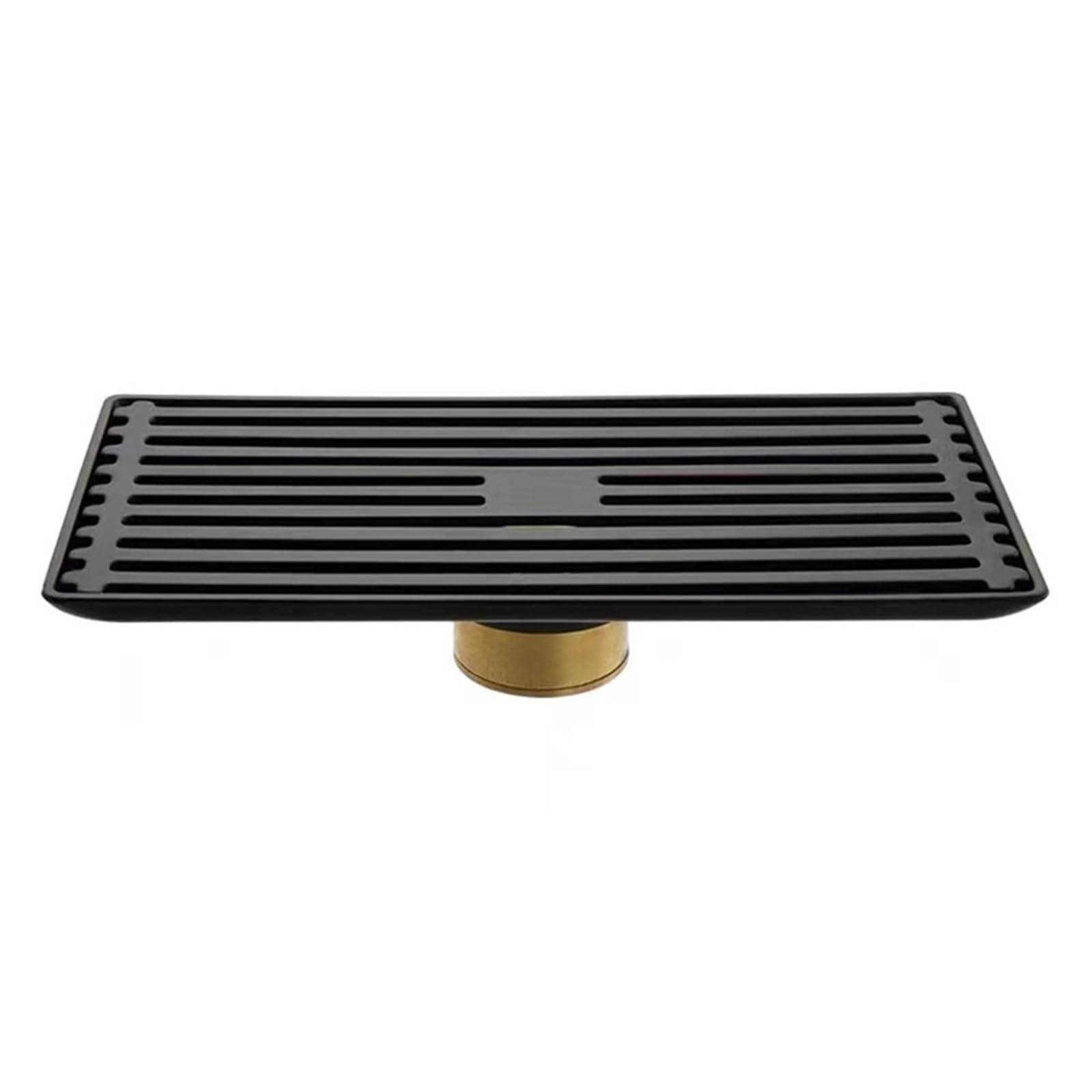 YUEKOPOU Linear Shower Drain - Rectangular Floor Drain with Grids Pattern Cover Grate & Removable Hair Catcher 10x30cm/ 3.9x11.8 inch YUEKOPOU Linear Shower Drain - Rectangular Floor Drain with Grids Pattern Cover Grate & Removable Hair Catcher 10x30cm/ 3.9x11.8 inch von YUEKOPOU