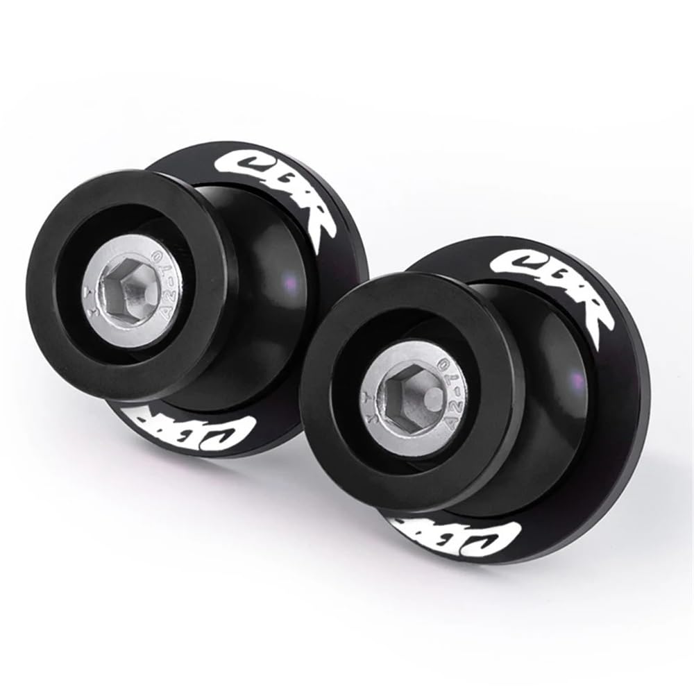 Montageständer Schwingen Für H&ONDA CBR 600RR 1000RR 2004-2019 CBR954RR 900RR Motorrad Stand Schraube M8 Schwinge Spulen Slider CBR250R CBR600RR CBR1000RR(Black) von YUEVABDE