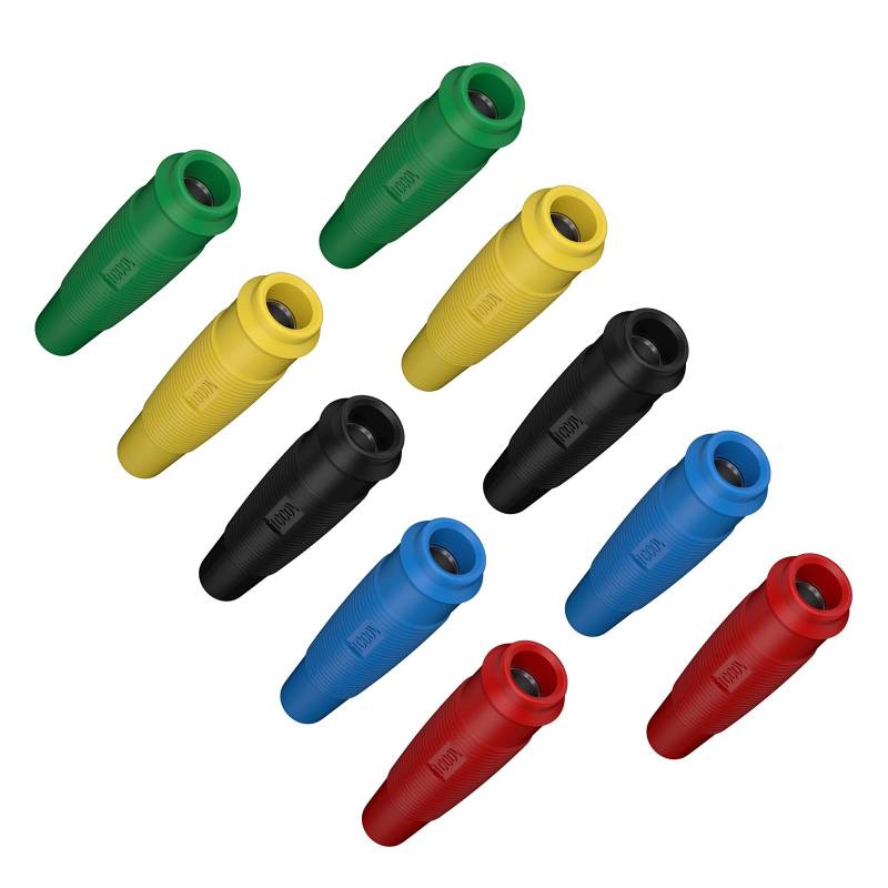 10pcs 4mm Banana Plugs Socket Mit Maximums Drahtkapazitäts Upgrades Für Experimente Und Elektronische Projekte von YUGSHNKFC