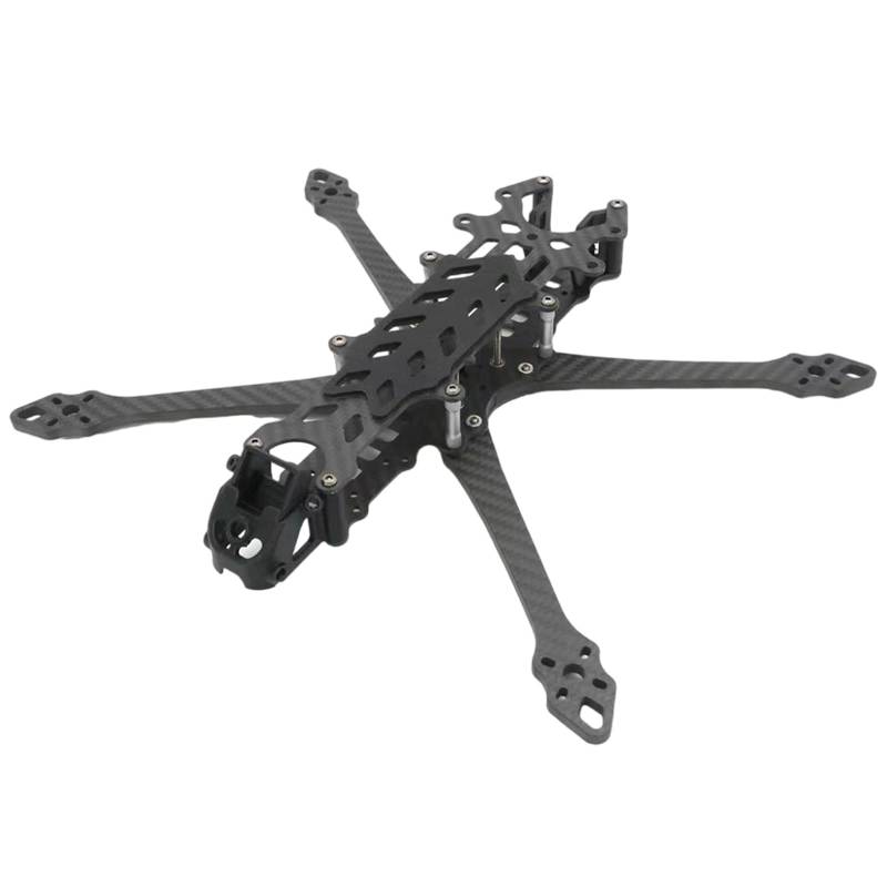 Leichtes 7-Zoll-Rahmen-Set, Schnellspanner, Quadcopter-Rahmen-Set, 5,0 mm Armstärke für FPV-UAV von YUGSHNKFC