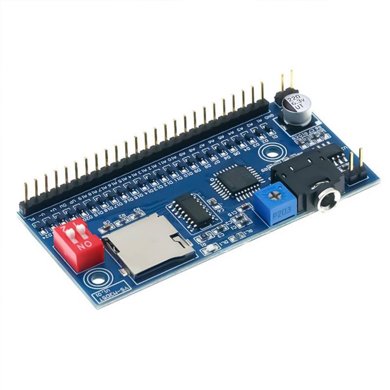 MP3 Trigger Sprach Wiedergabelmodul Einmal Abspielen Einmal Microcontroller High Fidelitys Sound Output For Customs Project von YUGSHNKFC