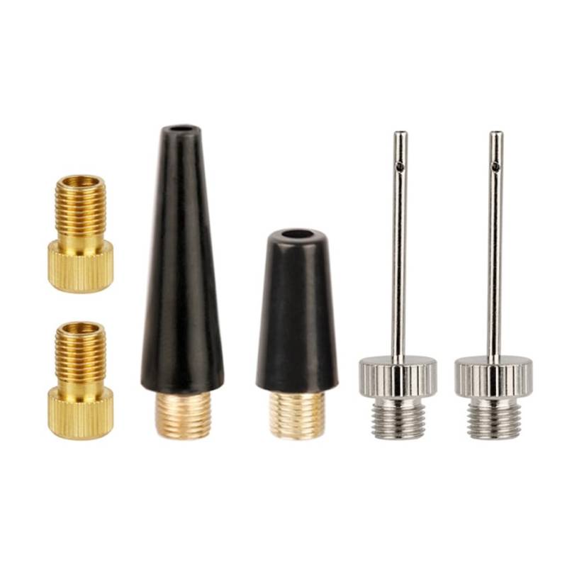 Rennrad-Adapter, Fahrradreifenadapter, Kugelpumpen, Nadel, Aufblasdüse, Luftpumpen-Adapter, Fahrradpumpen-Werkzeug von YUGSHNKFC