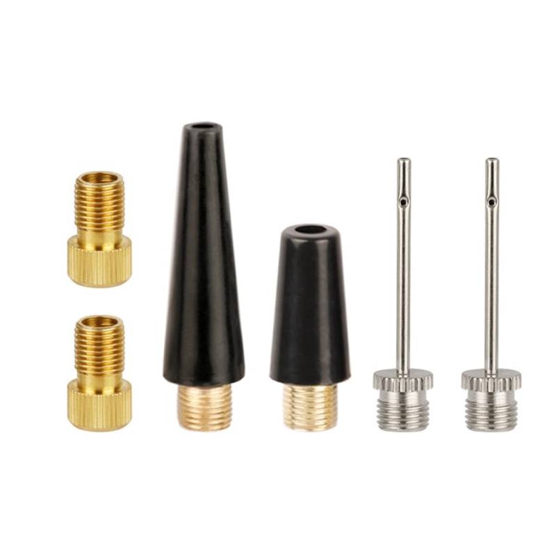 Rennrad-Adapter, Fahrradreifenadapter, Kugelpumpen, Nadel, Aufblasdüse, Luftpumpen-Adapter, Fahrradpumpen-Werkzeug von YUGSHNKFC