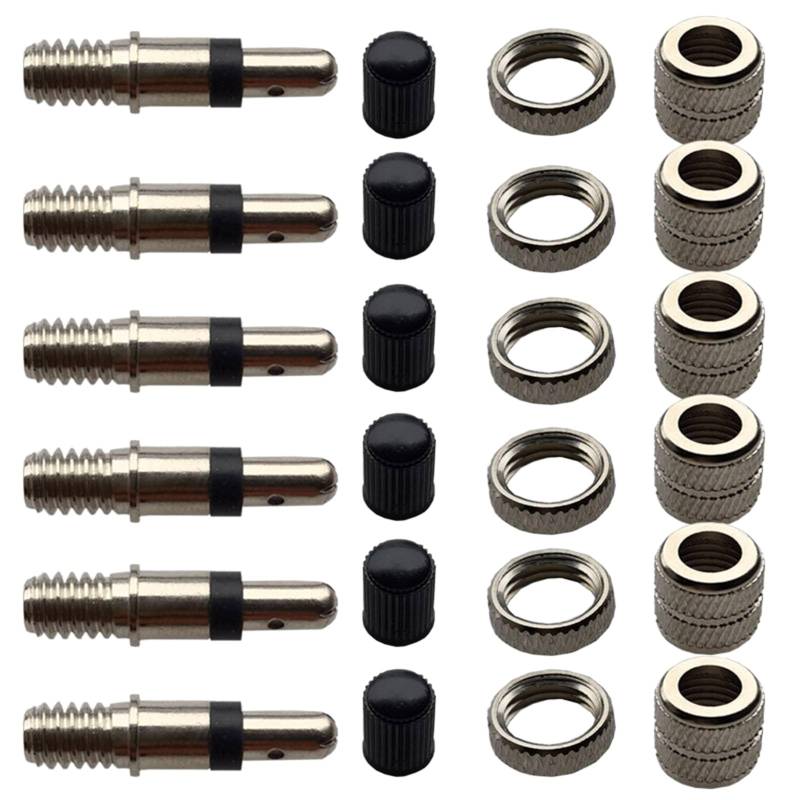 Satz Von Fahrradventilen Kerne Ventile Stammkerne Fahrradschrader Kerne Ventile Reifenventile Kerne Ventile Stamm Kerne Rad Reparatur von YUGSHNKFC