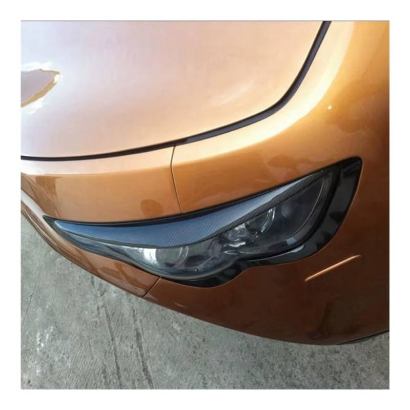 Autoscheinwerfer-Augenbrauen Augenlider Augenbrauen Deckel Scheinwerfer Trim Abdeckung Für Für FX35 Für FX37 Für QX70 Für FX50 2009-2013 von YUIBFWQ