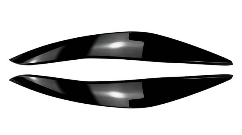 Autoscheinwerfer-Augenbrauen Auto Front Scheinwerfer Augenlider Augenbraue Abdeckung Trim Für 5 Serie Für F10 Für F11 2011-2014 Scheinwerfer Augenlid von YUIBFWQ