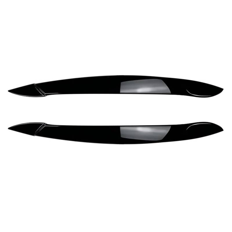 Autoscheinwerfer-Augenbrauen Auto Frontscheinwerfer Abdeckung Kopf Licht Lampe Augenlid Augenbraue Trimmen für X5 für E70 2008-2013 Scheinwerfer Augenlid von YUIBFWQ