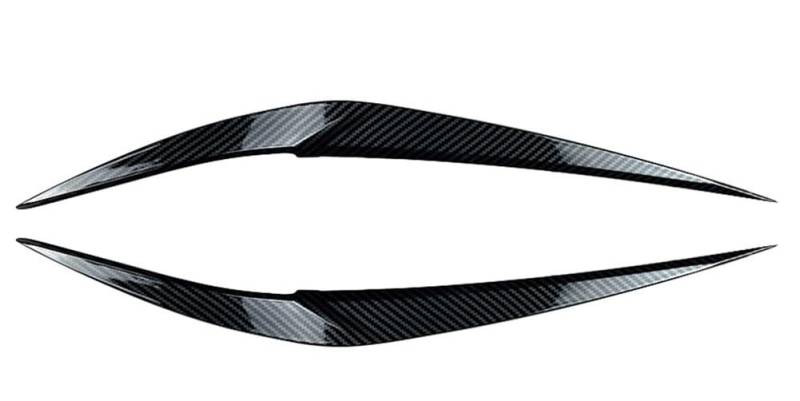 Autoscheinwerfer-Augenbrauen Auto Scheinwerfer Augenbraue Augenlid Abdeckung Dekor Trim Für X1 Für F48 2016-2020 Scheinwerfer Augenbraue Coverm von YUIBFWQ