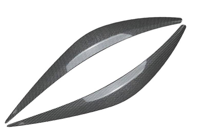 Autoscheinwerfer-Augenbrauen Auto Scheinwerfer Scheinwerfer Augenlider Augenbraue Abdeckung Dekorative Trim Für Für Q50 Für Q50S Für Q60 2014-2023 von YUIBFWQ