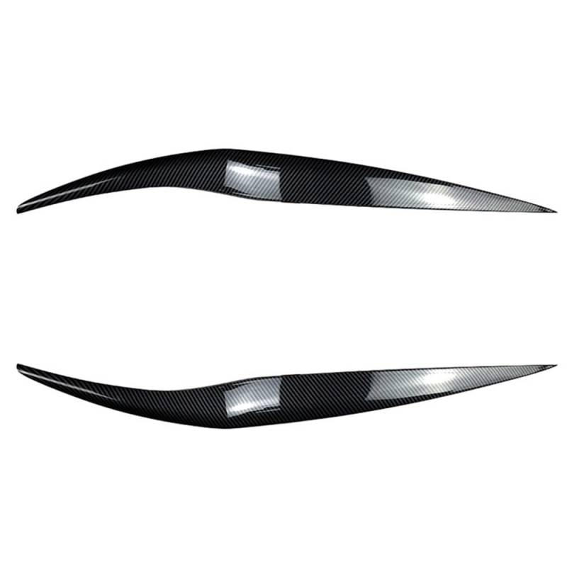 Autoscheinwerfer-Augenbrauen Frontscheinwerferabdeckung Kopflicht Lampe Augenlid Augenbrauenverkleidung für Ford Für Fiesta Für MK6.5 2013-2017 von YUIBFWQ