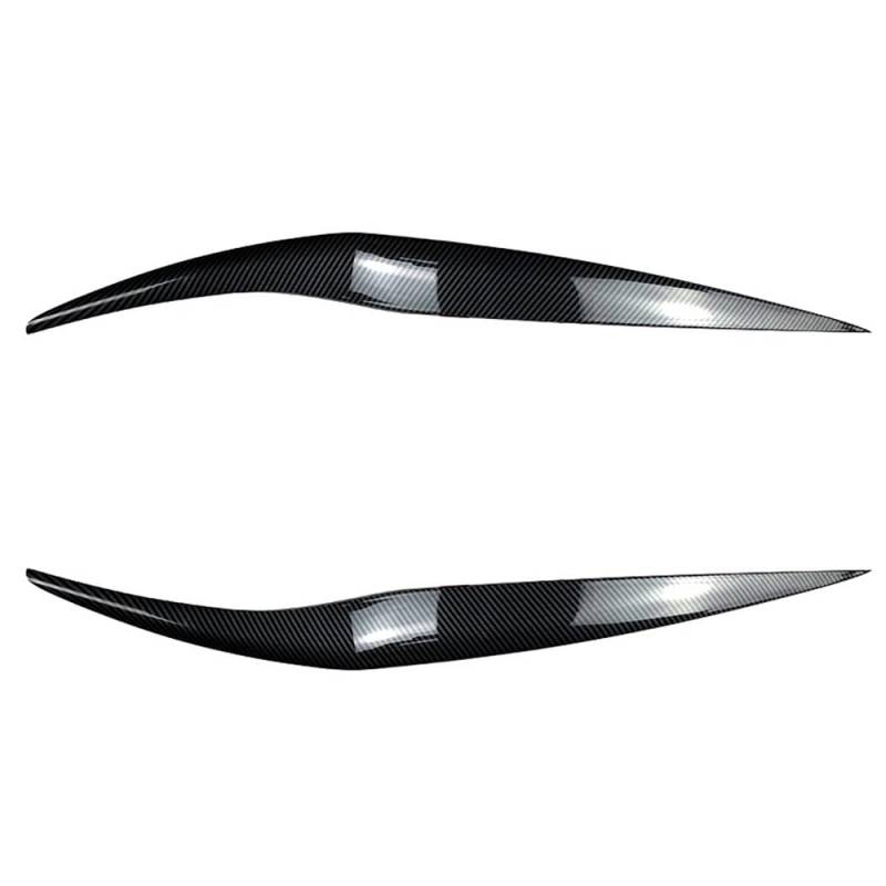 Autoscheinwerfer-Augenbrauen Frontscheinwerferabdeckung Kopflicht Lampe Augenlid Augenbrauenverkleidung für Ford für Fiesta für MK6.5 2013-2017 von YUIBFWQ
