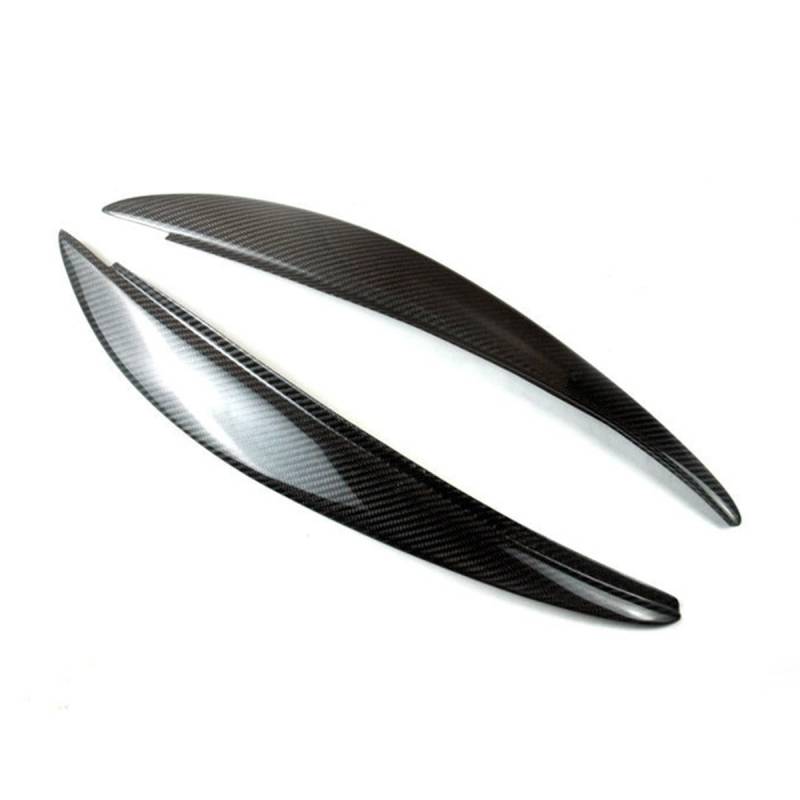 Autoscheinwerfer-Augenbrauen Für Pe&ugeot 206 2006-2010 Frontscheinwerferabdeckung Kopflichtlampe Augenlid Augenbrauenverkleidung Scheinwerfer Augenbrauen von YUIBFWQ