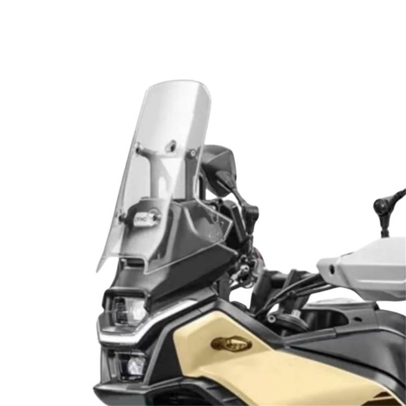 YUIBFWQ Motorrad Windabweiser Für 450MT MT450 Windschutzscheibe Frontscheibe Windschutzscheibe Angehoben Windschutzscheibe Zubehör von YUIBFWQ