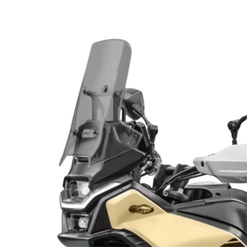 YUIBFWQ Motorrad Windabweiser Für 450MT MT450 Windschutzscheibe Frontscheibe Windschutzscheibe Angehoben Windschutzscheibe Zubehör von YUIBFWQ