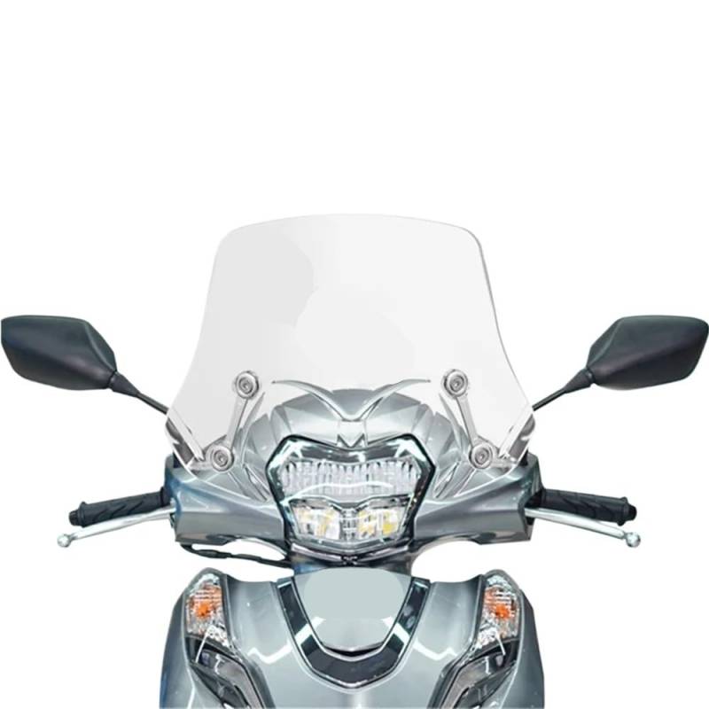 YUIBFWQ Motorrad Windabweiser Für Lead125 Motorrad Zubehör Windschutzscheiben Windschutzscheibe Windabweiser Viser Visier von YUIBFWQ