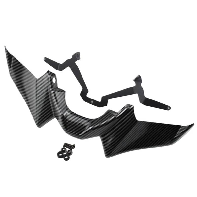 YUIBFWQ Motorrad Windabweiser Für MT07 2021 2022 2023 2024 Motorrad Sport Abtrieb Forntal Spoiler Aerodynamische Flügel Deflektor von YUIBFWQ