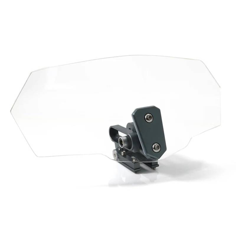 YUIBFWQ Motorrad Windabweiser Für Tr&iumph Tiger800 XC/XCX/XR Tiger900 Tiger1050 Sport Tiger955i Clips Windschutzscheibe Windschutz Verlängern Spoiler von YUIBFWQ