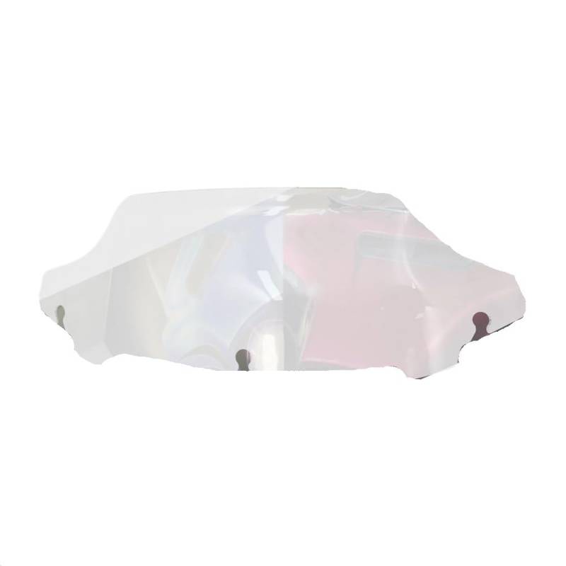 YUIBFWQ Motorrad Windabweiser Motorrad 68 ​​"Windschutzscheibe Windschutz Winddicht Windschutz Deflektor Für Touring Street Glide CVO 14-Up von YUIBFWQ