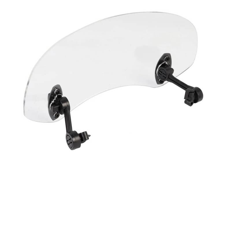 YUIBFWQ Motorrad Windabweiser Motorrad Für Motorrad Clip Windschutzscheibe Windschutz Deflektor Verlängerung Spoiler von YUIBFWQ