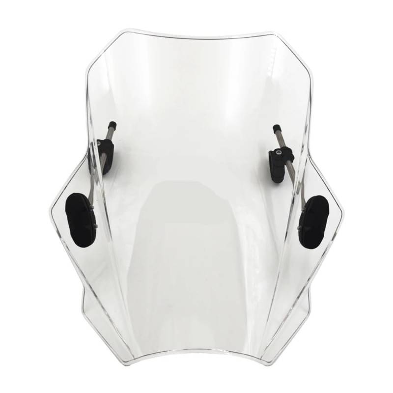 YUIBFWQ Motorrad Windabweiser Motorrad Windschutzscheibe Wind Deflectore Spoiler Für CB125R 2018-2024 Modifikation Mit Stützrahmen von YUIBFWQ