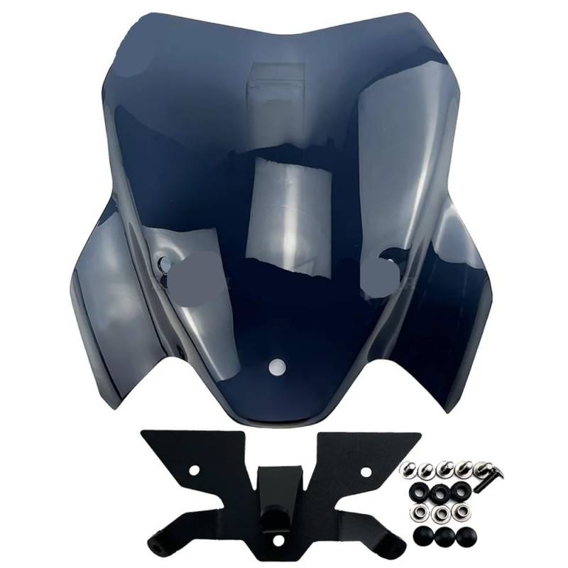 YUIBFWQ Motorrad Windabweiser Motorradzubehör Sport Windschutzscheibe Windschutzscheibe Visier Windabweiser Passt Für S1000R 2021 2022 2023 von YUIBFWQ