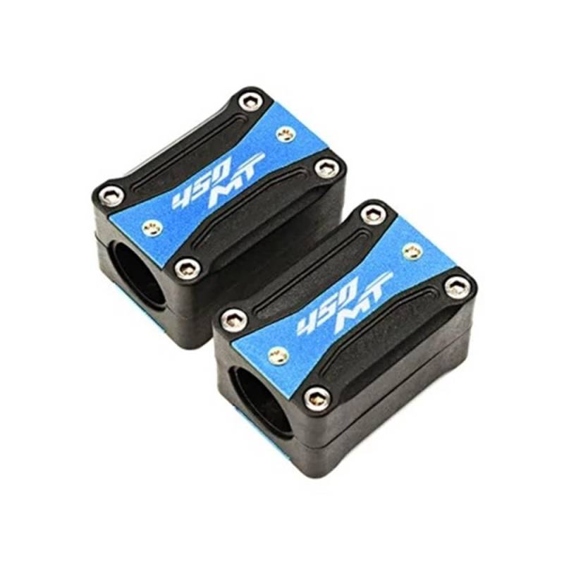 YUIBFWQ Motorschutz Stoßstange Motorrad Motor Schutz Stoßstange Protector Crash Bar Block Für 450MT 450 MT CF450 450mt 2023 + Stoßstange Schutz Block von YUIBFWQ