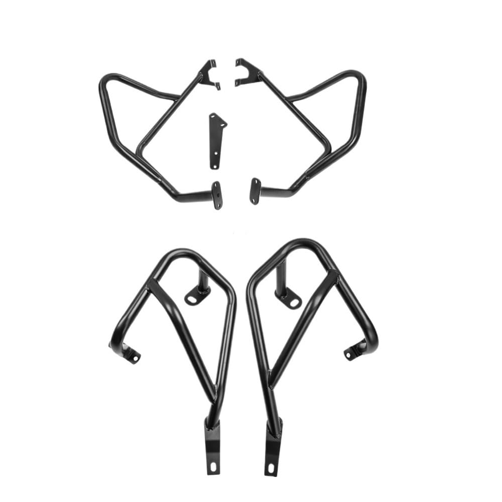 YUIBFWQ Motorschutz Stoßstange Motorrad-Sturzbügel, Motorschutz, Oberer Und Unterer Stoßfänger, Fallschutz Für Für V&rsys 650 2015-2021 YUIBFWQ Motorschutz Stoßstange Motorrad-Sturzbügel, Motorschutz, Oberer Und Unterer Stoßfänger, Fallschutz Für Für V&rsys 650 2015-2021 von YUIBFWQ